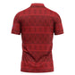 Kingdom of Ndongo Zipper Polo Shirt Utuminu ua Ngola
