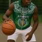 Custom Djibouti Sleeveless Zip Hoodie with Jabuuti Emblem and Islamic Floral Circle - African Pride
