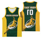 Custom South Africa Rugby Basketball Jersey - Springboks Go Champions with Protea Pattern - African Pride