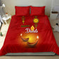 Diwali Festival Bedding Set with Diya and Paisley Pattern