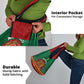 Morocco Proclamation Day Grocery Bag with Marruecos Coat of Arms and Roses Pattern