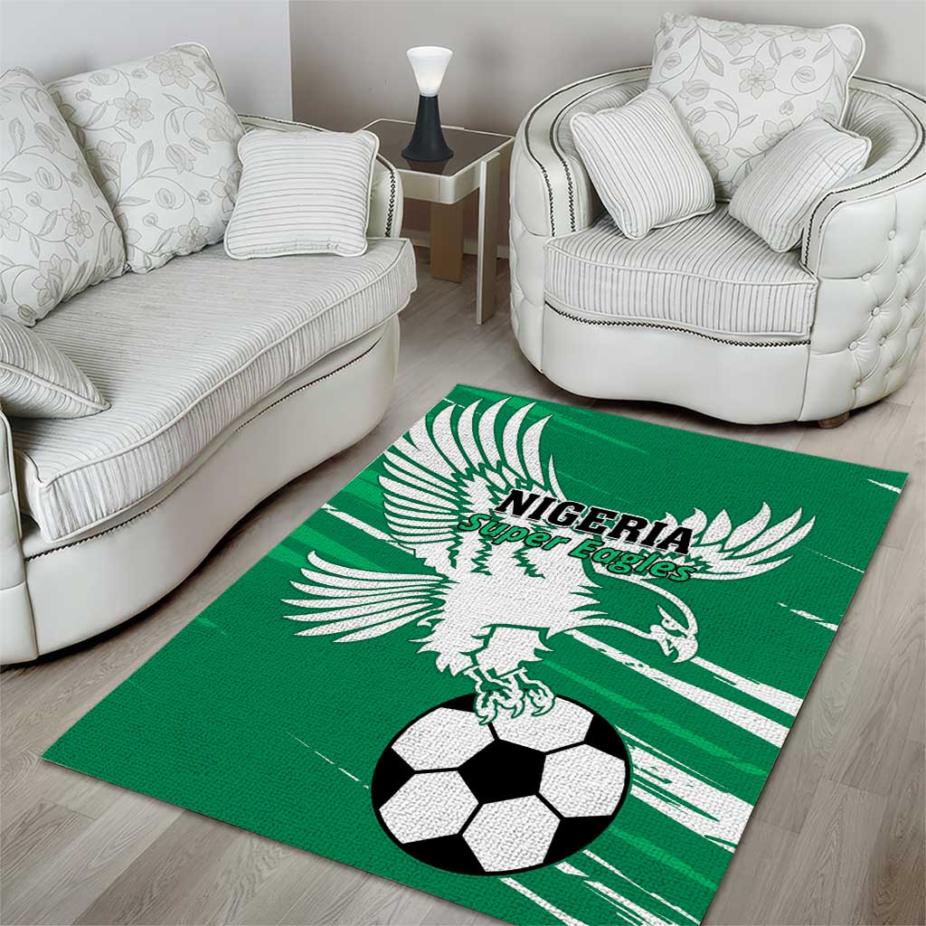 Nigeria Football Area Rug - Victory for the Super Eagles