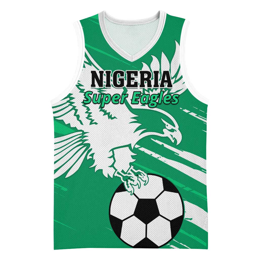 Nigeria Football Basketball Jersey - Victory for the Super Eagles - African Pride