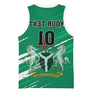 Nigeria Football Basketball Jersey - Victory for the Super Eagles - African Pride