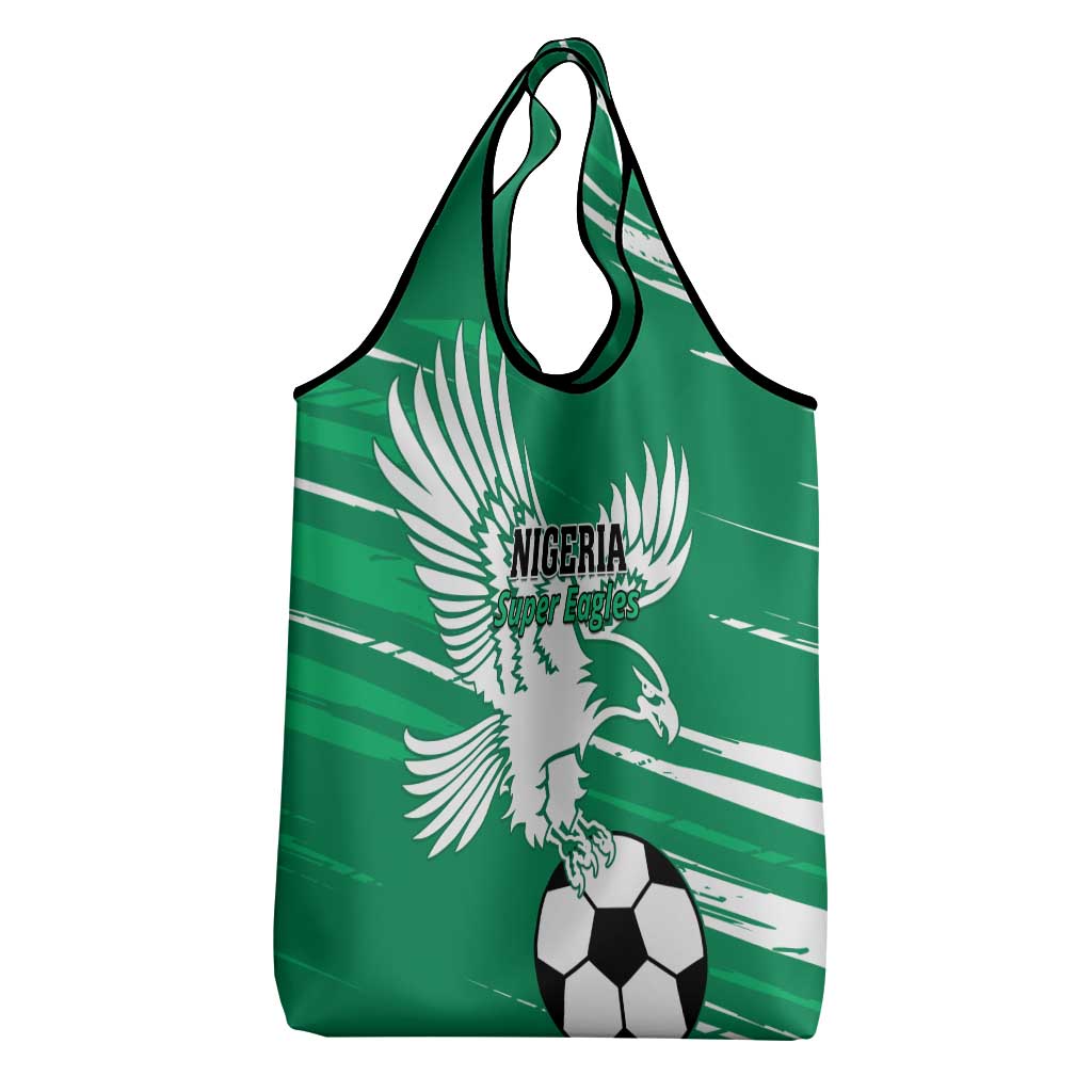 Nigeria Football Grocery Bag - Victory for the Super Eagles