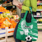 Nigeria Football Grocery Bag - Victory for the Super Eagles