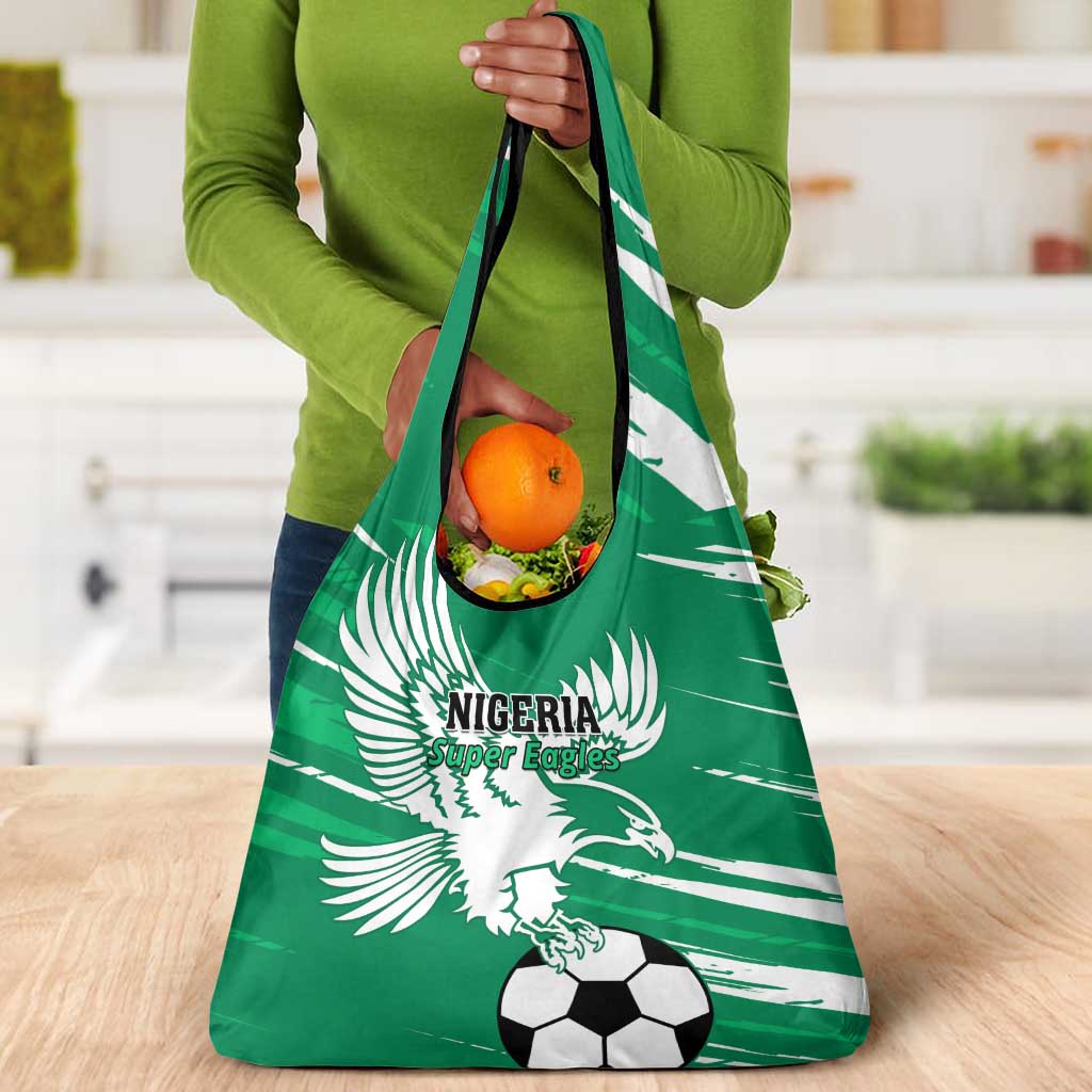 Nigeria Football Grocery Bag - Victory for the Super Eagles