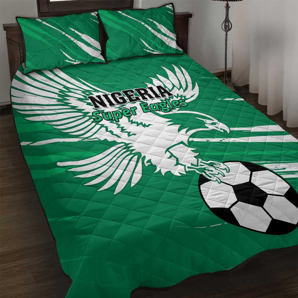 Nigeria Football Quilt Bed Set - Victory for the Super Eagles