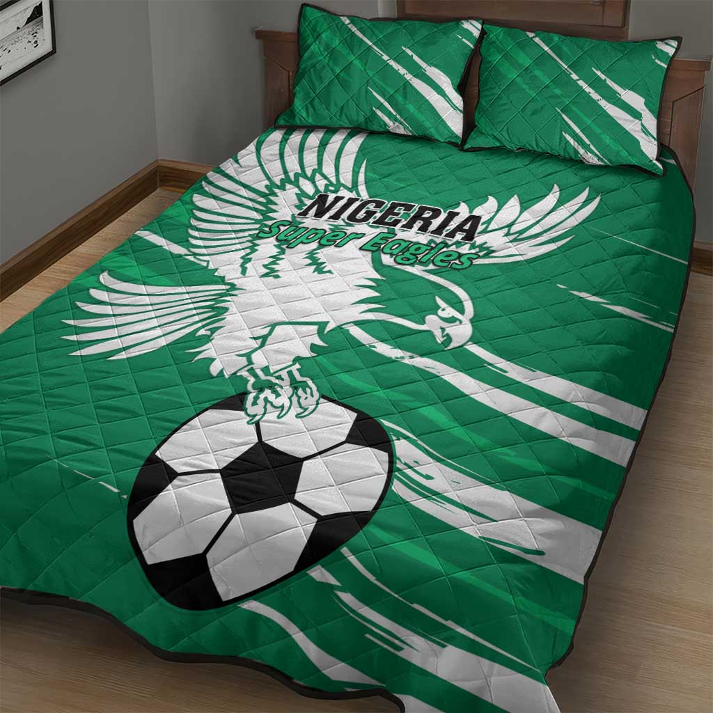 Nigeria Football Quilt Bed Set - Victory for the Super Eagles