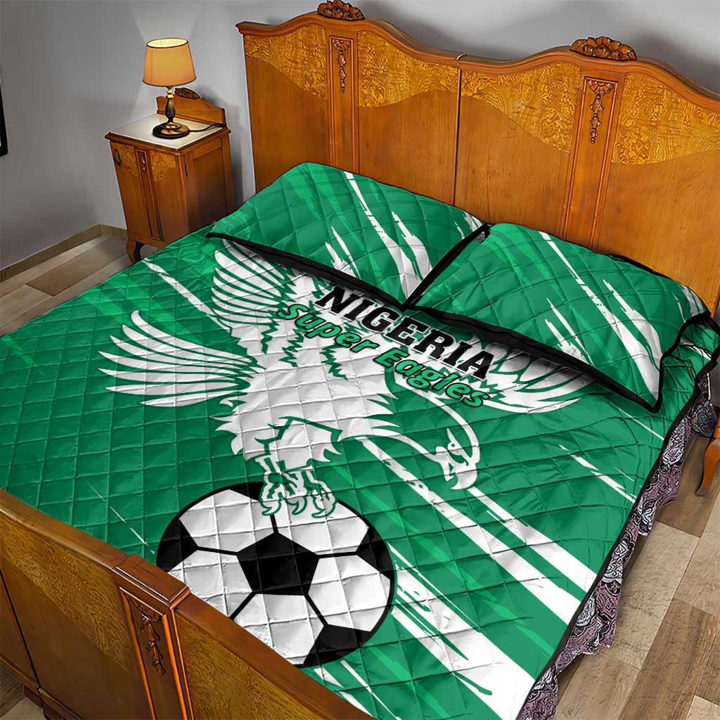 Nigeria Football Quilt Bed Set - Victory for the Super Eagles