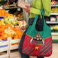 Support Les Lions Indomptables - Cameroon Football Grocery Bag