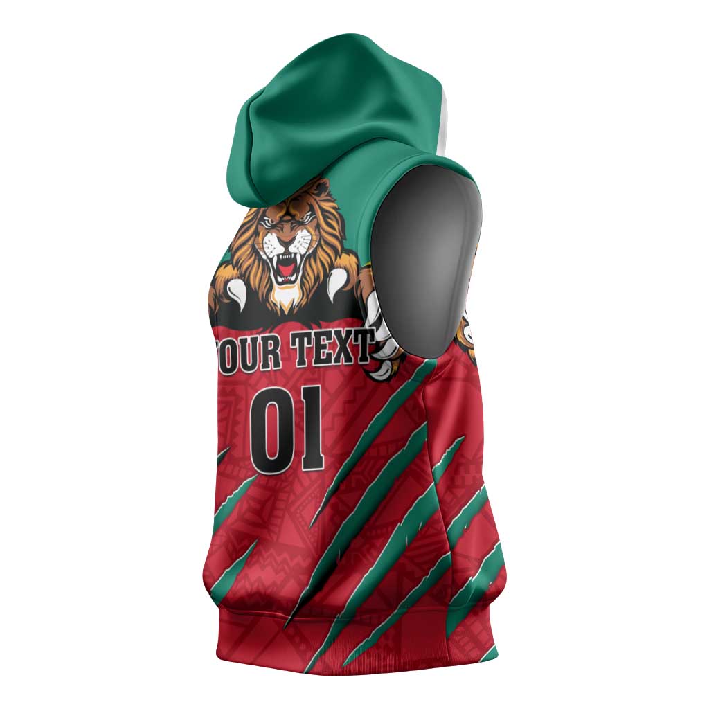 Support Les Lions Indomptables - Cameroon Football Sleeveless Hoodie - African Pride