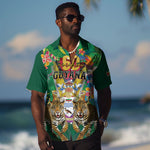 Personalized Guyana 60th Independence Day Hawaiian Shirt Diamond Jubilee