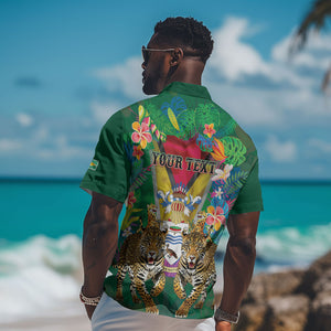 Personalized Guyana 60th Independence Day Hawaiian Shirt Diamond Jubilee