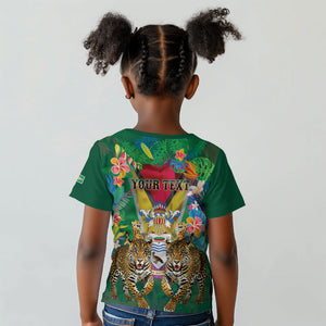 Personalized Guyana 60th Independence Day Kid T shirt Diamond Jubilee