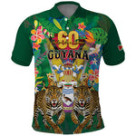 Personalized Guyana 60th Independence Day Polo Shirt Diamond Jubilee