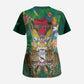 Personalized Guyana 60th Independence Day Scrub Top Diamond Jubilee
