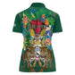 Personalized Guyana 60th Independence Day Women Polo Shirt Diamond Jubilee
