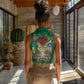 Personalized Guyana 60th Independence Day Women Sleeveless Polo Shirt Diamond Jubilee