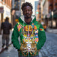 Personalized Guyana 60th Independence Day Zip Hoodie Diamond Jubilee
