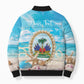 Personalized Haiti The Pearl Of Antilles Bomber Puffer Jacket Summer Aesthetic Vibe