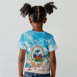 Personalized Haiti The Pearl Of Antilles Kid T shirt Summer Aesthetic Vibe