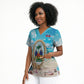 Personalized Haiti The Pearl Of Antilles Scrub Top Summer Aesthetic Vibe