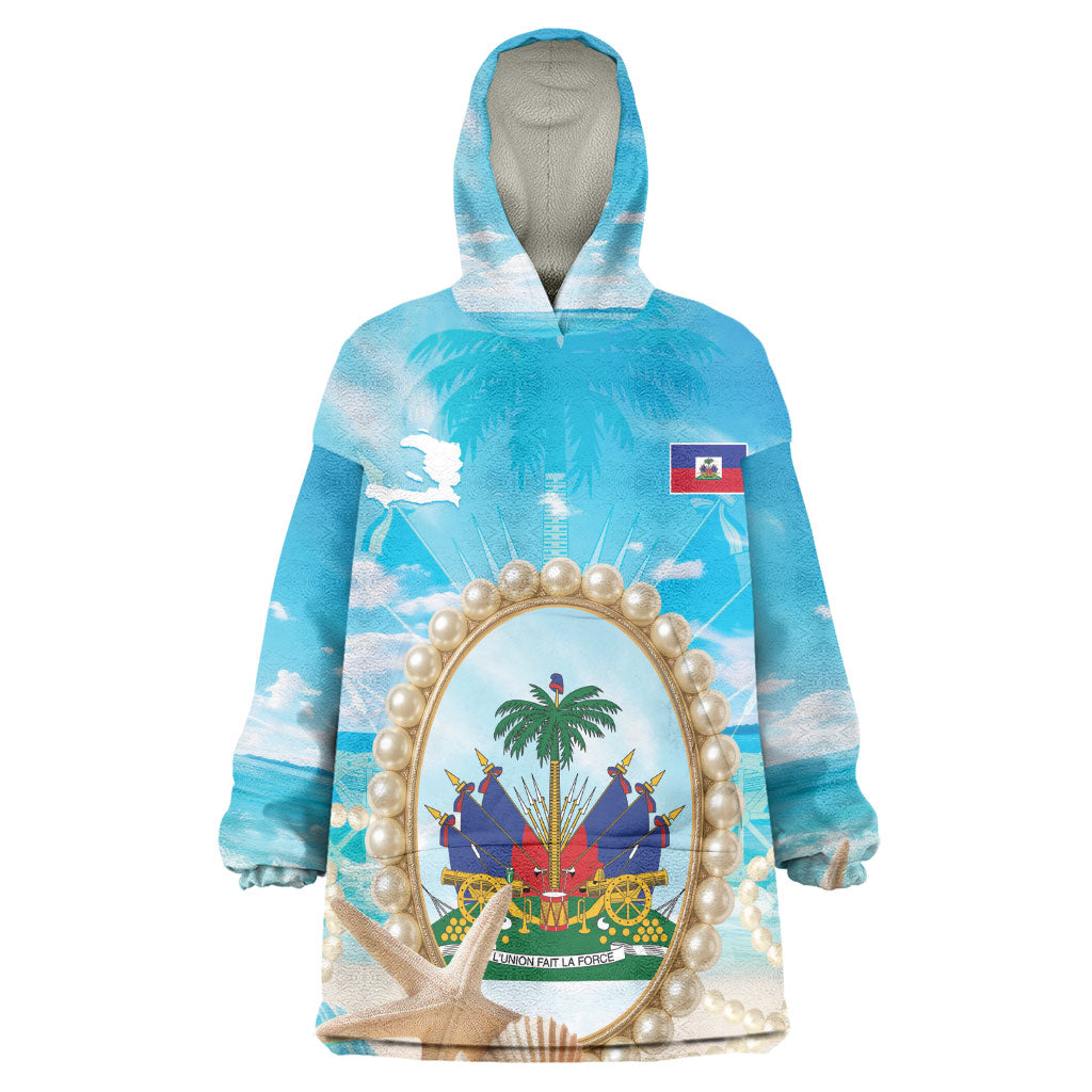 Personalized Haiti The Pearl Of Antilles Wearable Blanket Hoodie Summer Aesthetic Vibe