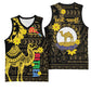 Enkutatash Eritrea New Year Basketball Jersey Eritrean Camel African Pattern - African Pride