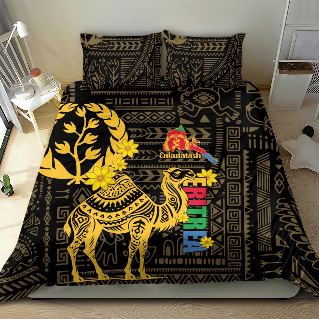 Enkutatash Eritrea New Year Bedding Set Eritrean Camel African Pattern