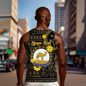 Enkutatash Eritrea New Year Men Tank Top Eritrean Camel African Pattern