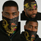 Enkutatash Eritrea New Year Neck Gaiter Eritrean Camel African Pattern - African Pride