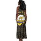 Enkutatash Eritrea New Year Tank Maxi Dress Eritrean Camel African Pattern