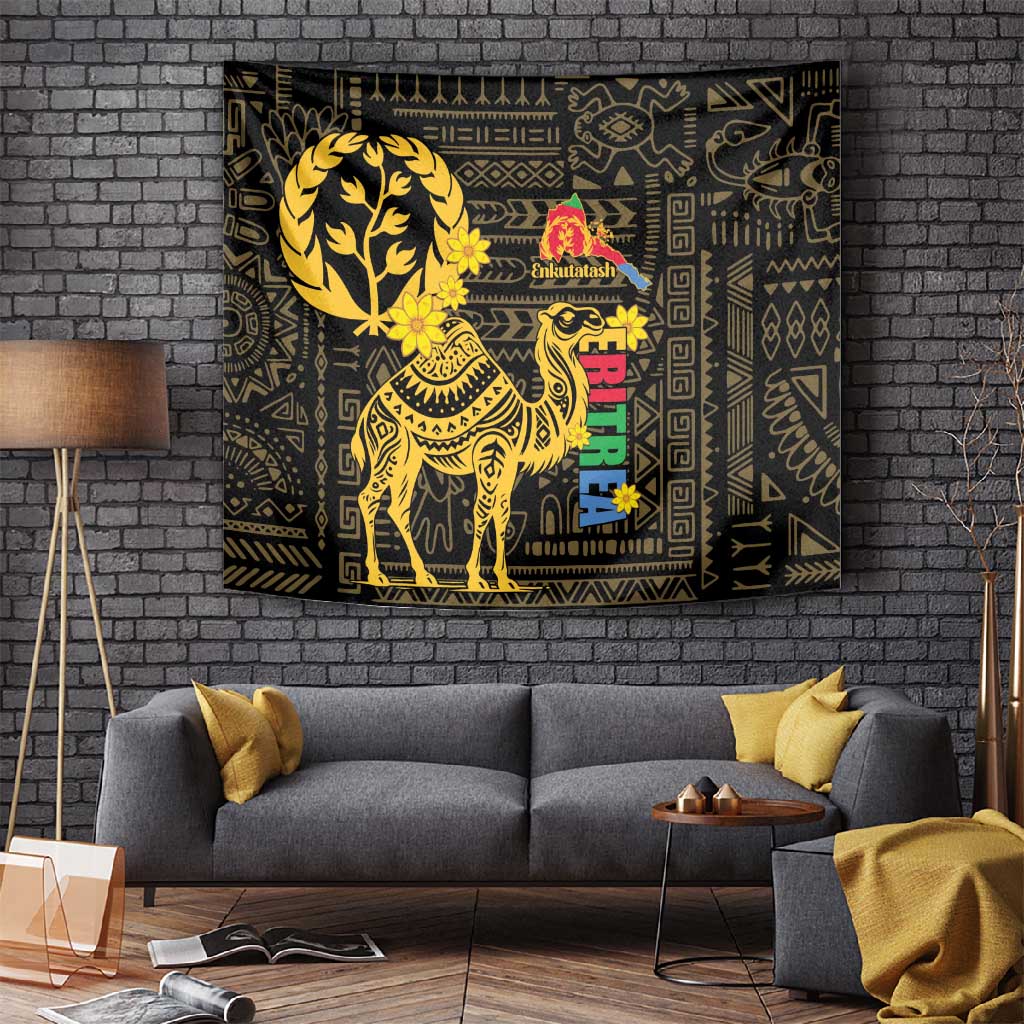 Enkutatash Eritrea New Year Tapestry Eritrean Camel African Pattern