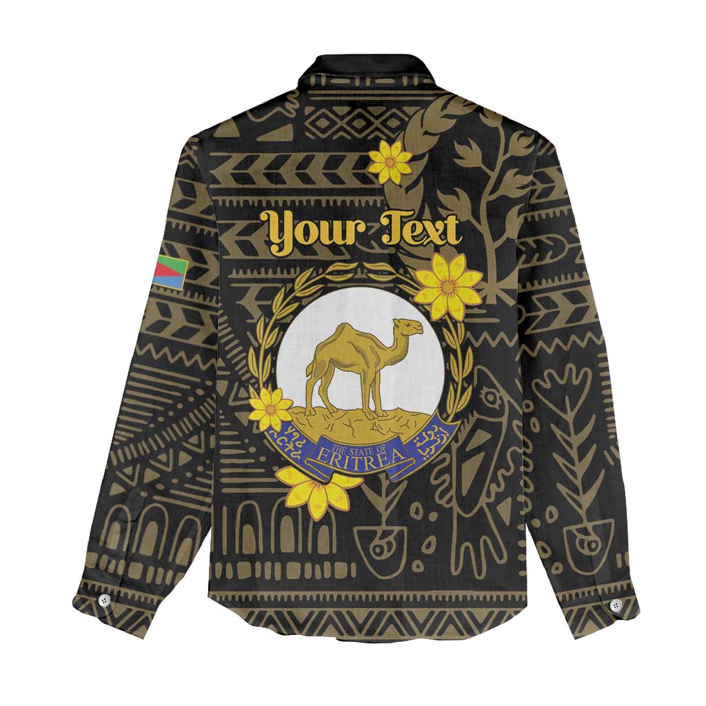 Enkutatash Eritrea New Year Women Casual Shirt Eritrean Camel African Pattern LT01