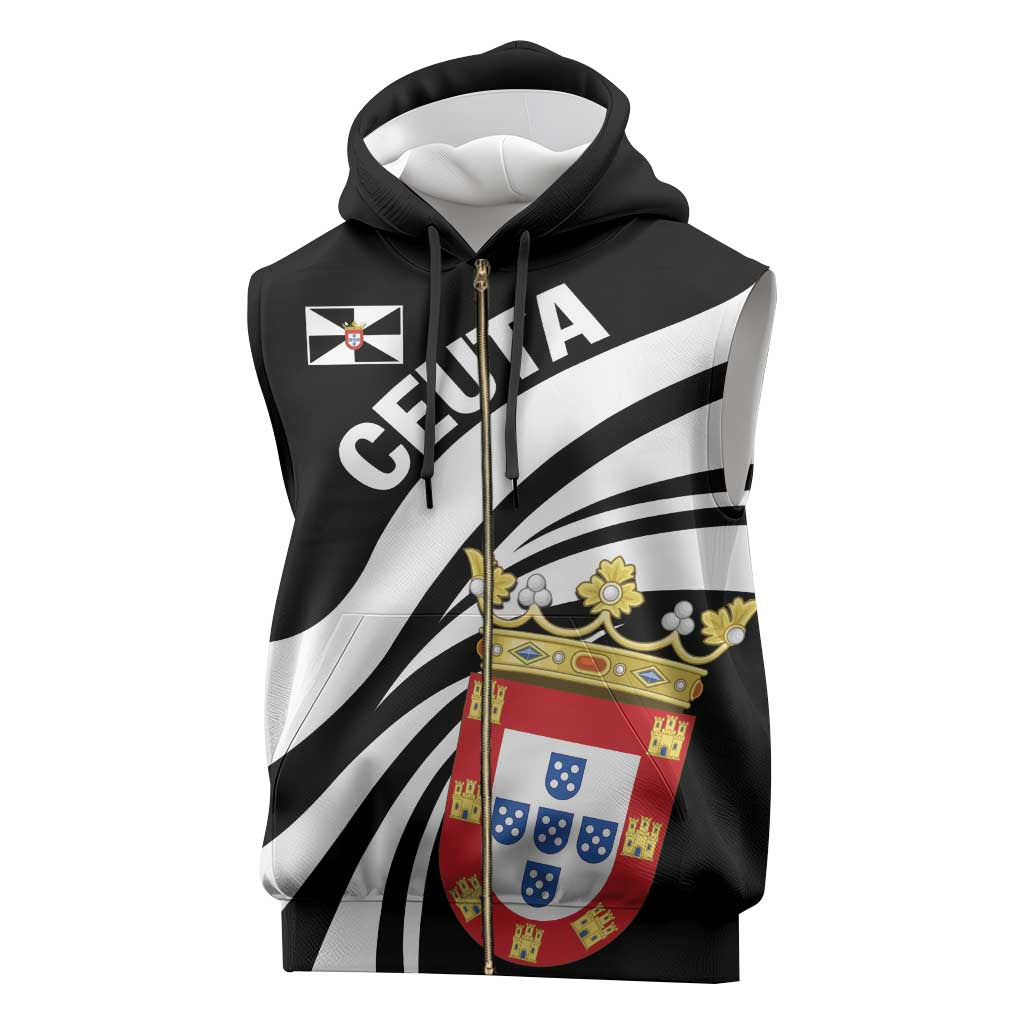Ceuta Day Sleeveless Zip Hoodie Dia de Ceuta 2024 - African Pride