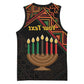 Personalized African Happy Kwanzaa Basketball Jersey - African Pride