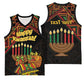 Personalized African Happy Kwanzaa Basketball Jersey - African Pride