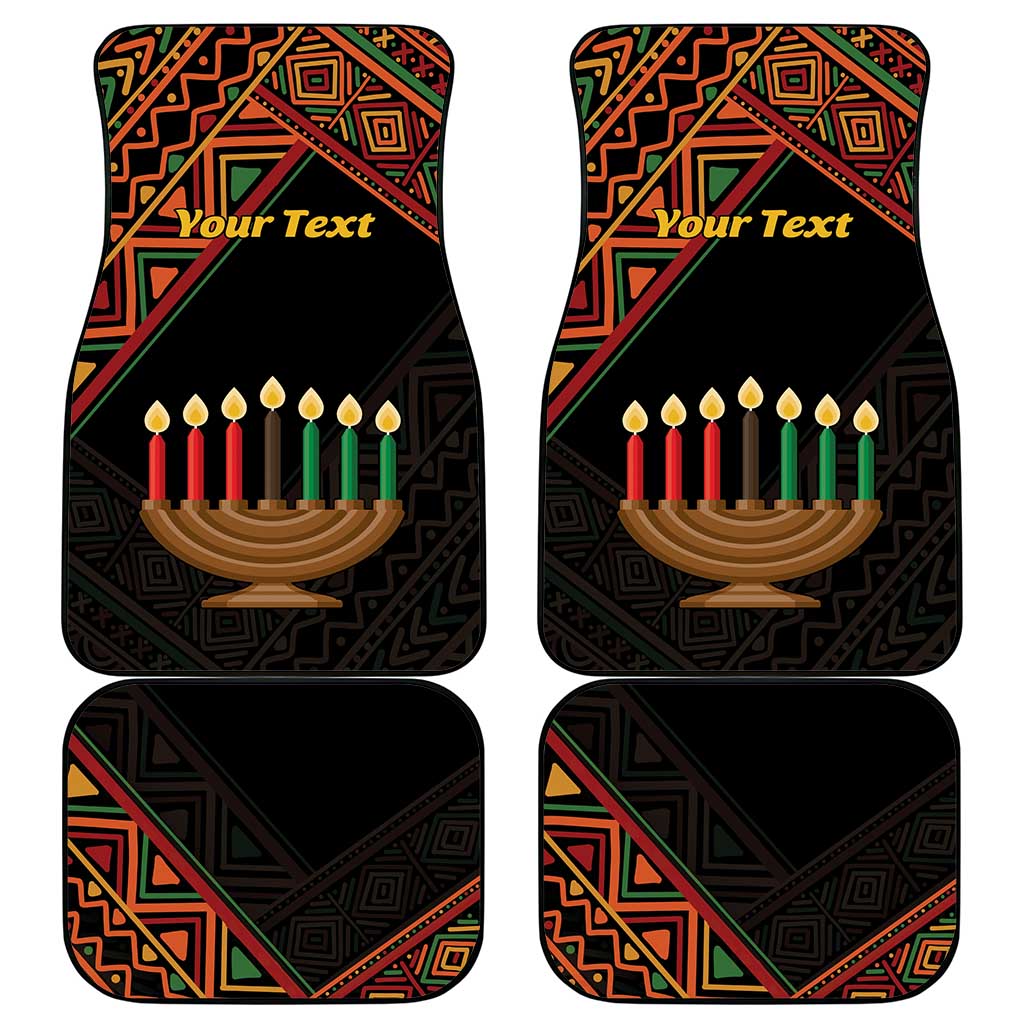 African Happy Kwanzaa Car Mats