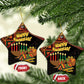 African Happy Kwanzaa Ceramic Ornament