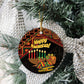 African Happy Kwanzaa Ceramic Ornament