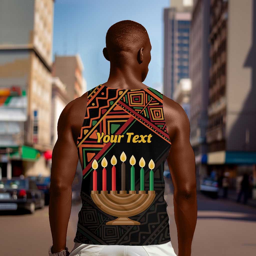 Personalized African Happy Kwanzaa Men Tank Top