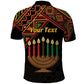Personalized African Happy Kwanzaa Polo Shirt