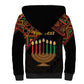 Personalized African Happy Kwanzaa Sherpa Hoodie