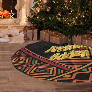 African Happy Kwanzaa Tree Skirt