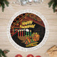 African Happy Kwanzaa Tree Skirt
