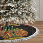 African Happy Kwanzaa Tree Skirt