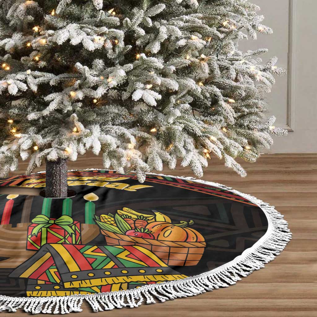African Happy Kwanzaa Tree Skirt
