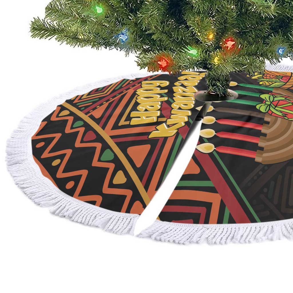 African Happy Kwanzaa Tree Skirt