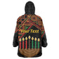 Personalized African Happy Kwanzaa Wearable Blanket Hoodie